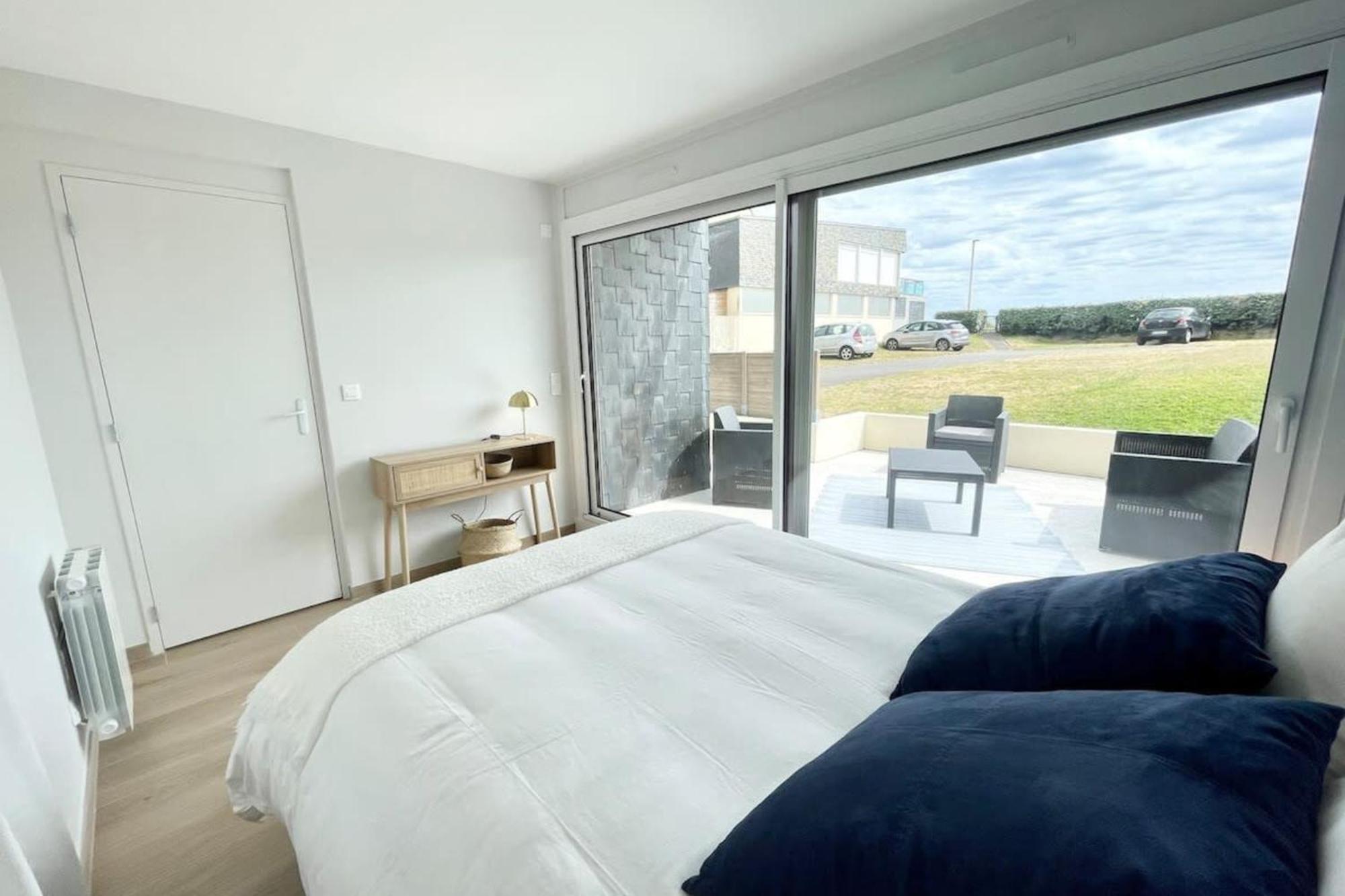 T3 Neuf Archi Cocooning - Terrasse - Face à la mer Ploemeur Exterior foto